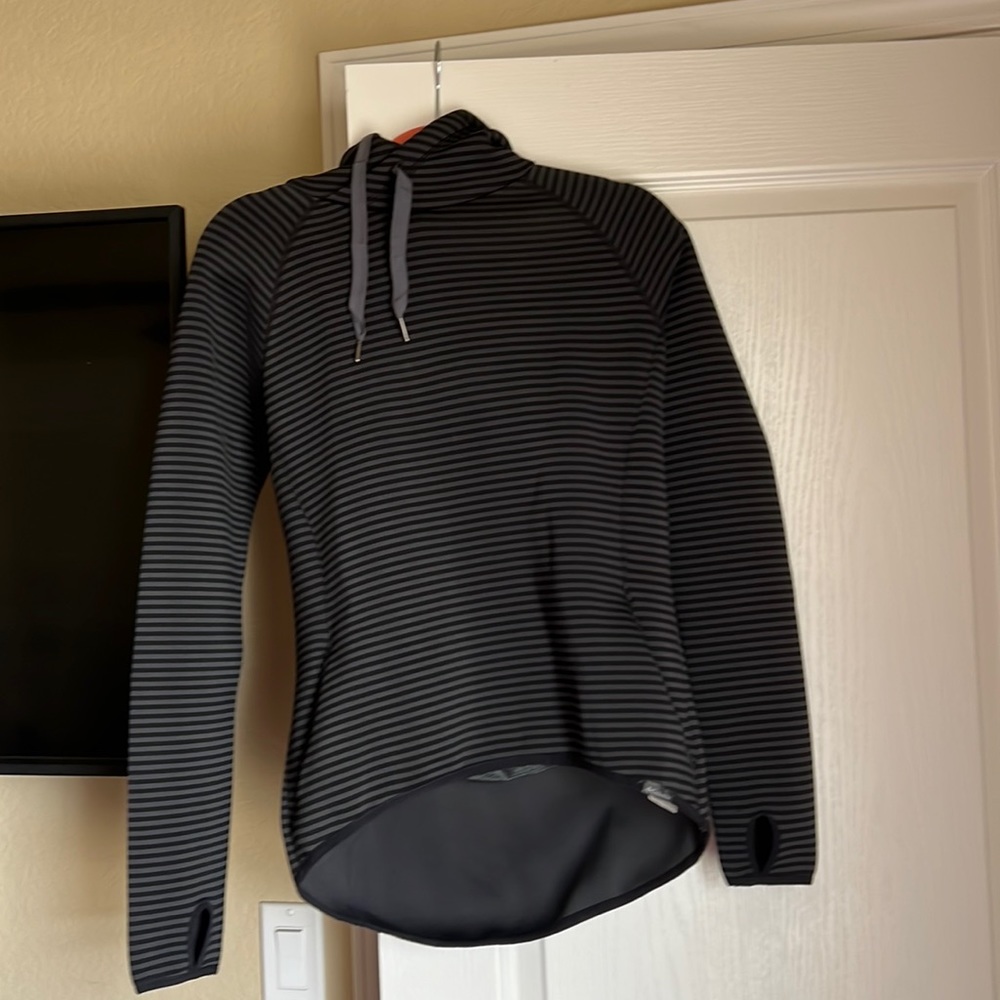 Columbia striped sweatshirt